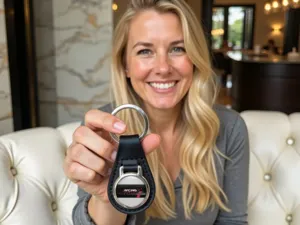 Leather Key Pouch Finest Design for Women Chic